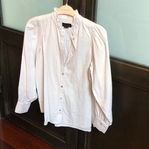 Peasant-style blouse